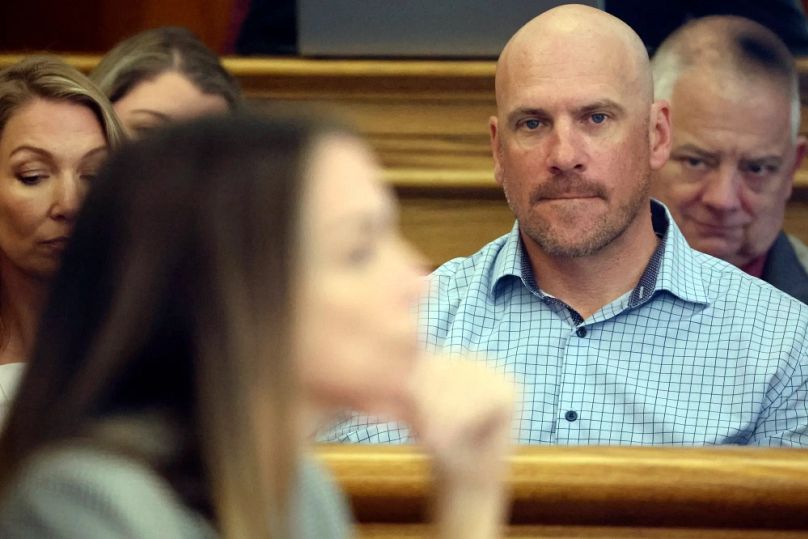 Paul O’Keefe és Karen Read az egyik előzetes meghallgatáson, 2024 májusában