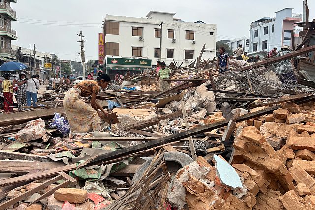 El número de muertos por el terremoto en Myanmar supera los 3.500 ...