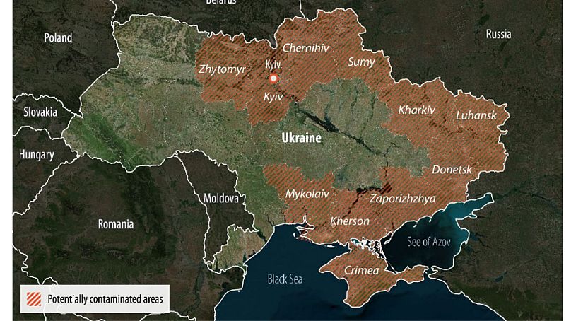 A legveszélyesebb körzetek Ukrajnában