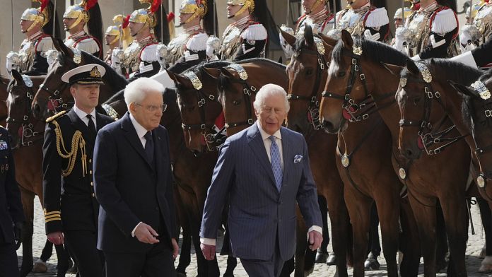 Carlo e Camilla a Roma, i reali inglesi in visita di Stato incontrano Mattarella al Quirinale