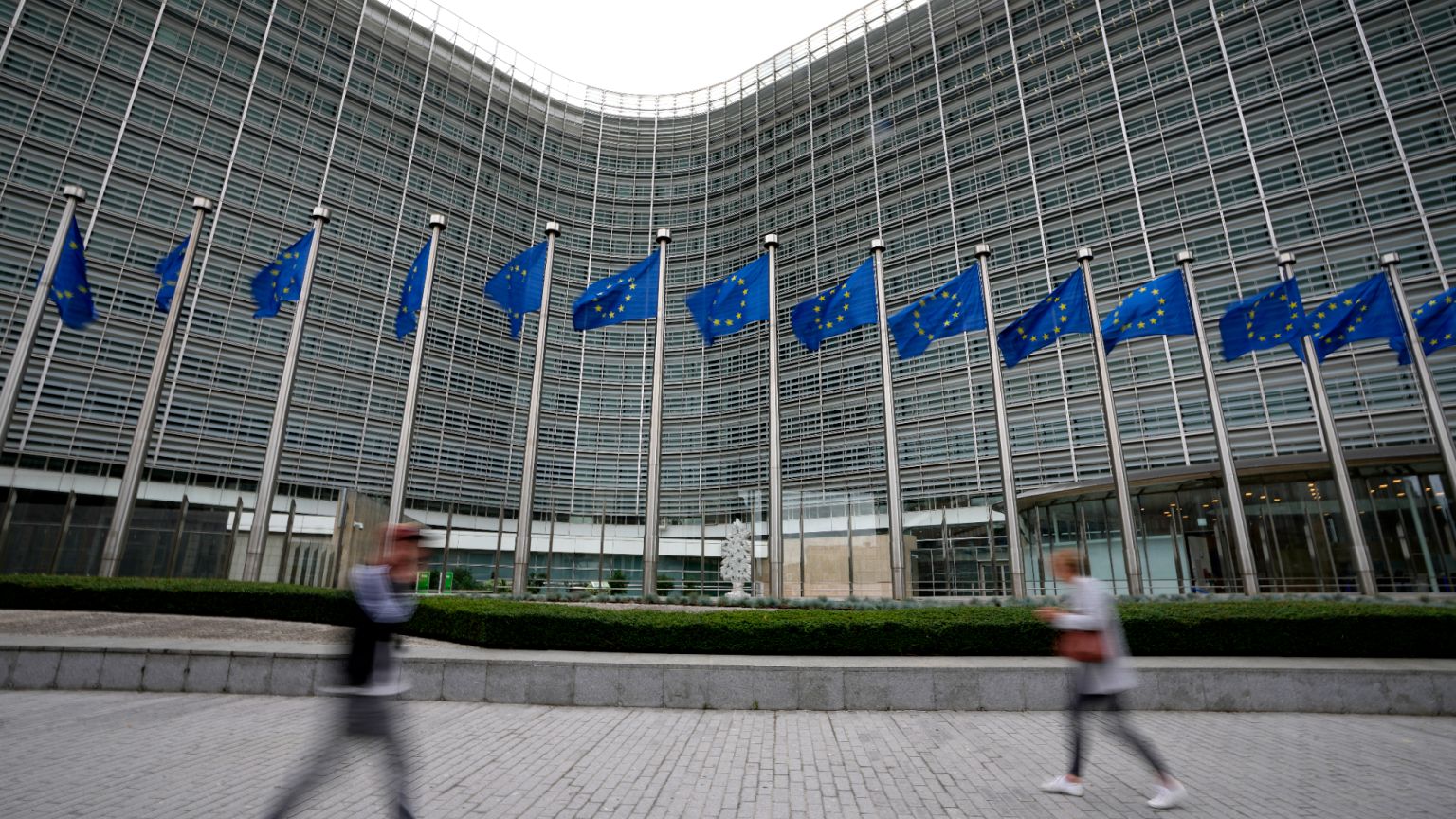 European Commission building in Brussels