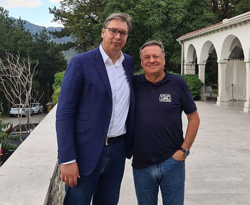 Aleksandar Vučić és Zoran Janković