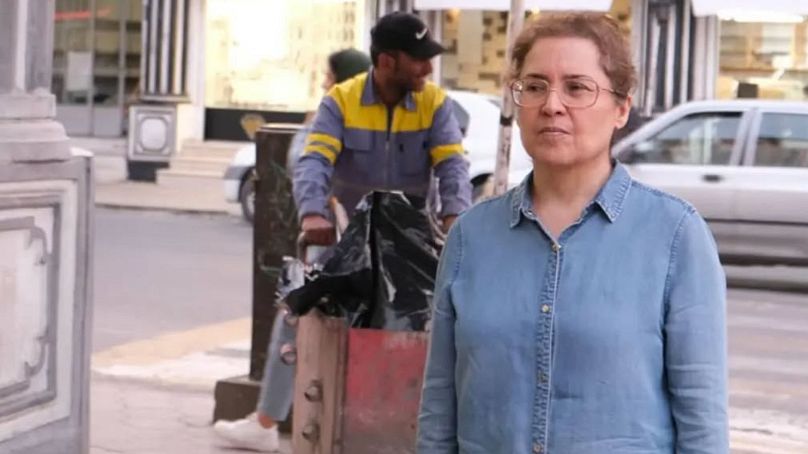 وسمقی بدون حجاب اجباری در خیابان‌های تهران 