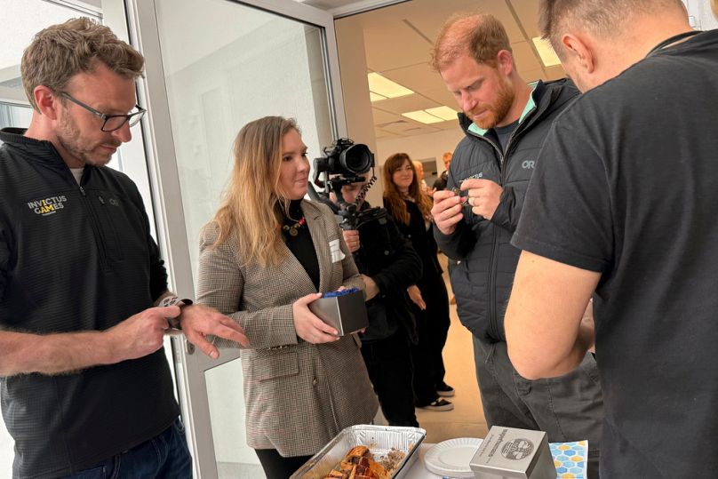 Harry w ośrodku rehabilitacyjnym dla weteranów we Lwowie