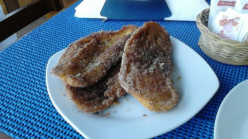 Rabanadas son las torrijas portuguesas y brasileñas, son postre navideño
