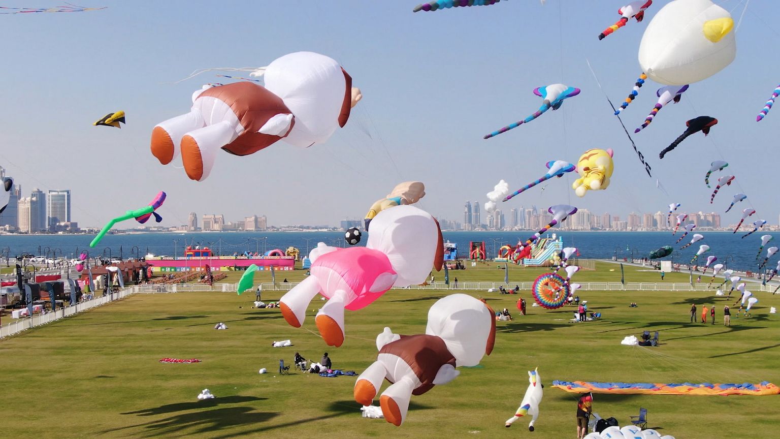 A tour of Qatar’s popular yearly family friendly festivals, from kites to street food