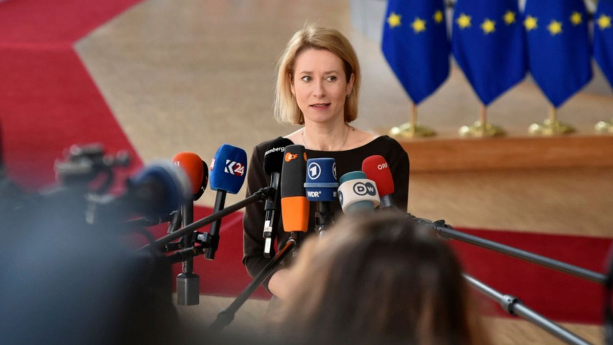 European Union foreign policy chief Kaja Kallas