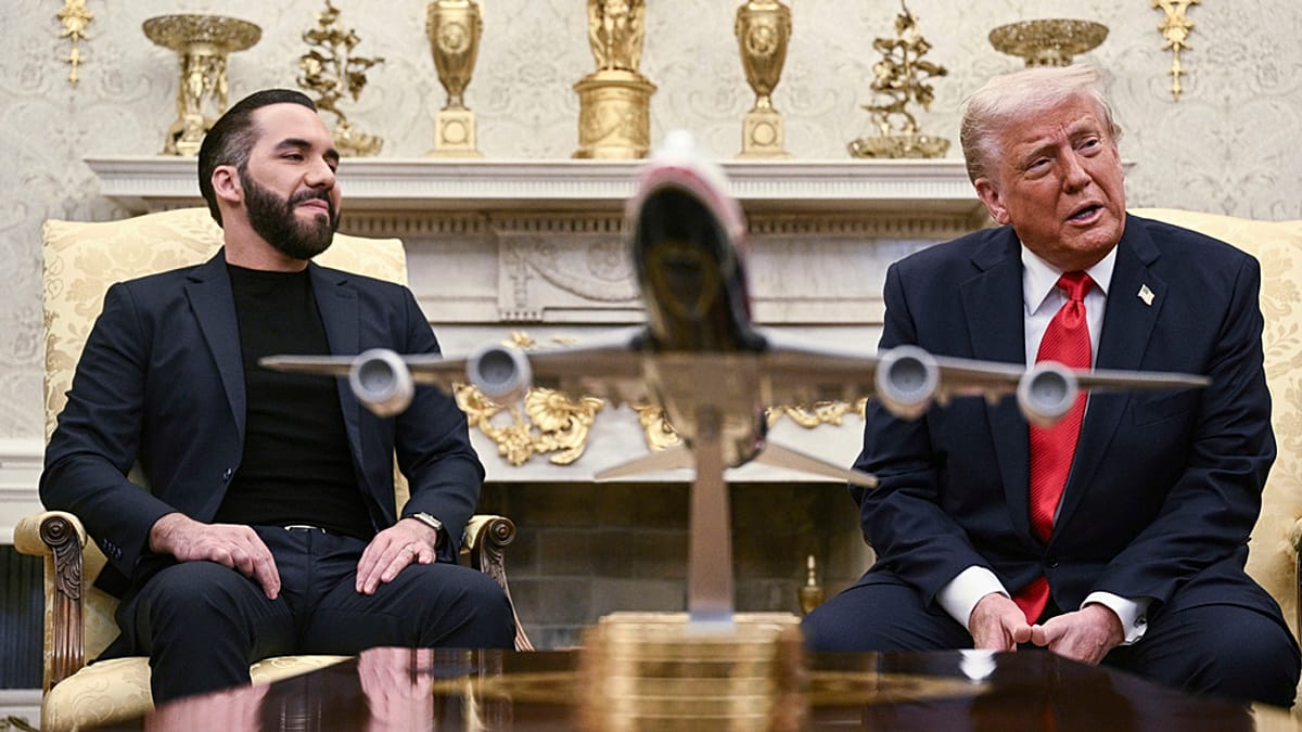 Trump, tras verse con Bukele: 