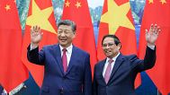 Китайск��му лидеру устроили прием на высоком уровне во Вьетнаме
