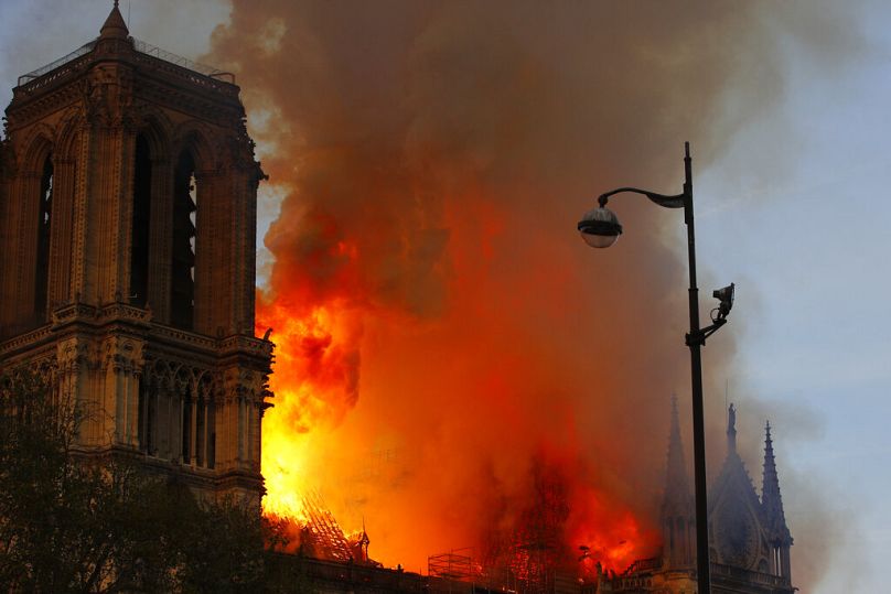 Pożar symbolu Paryża i jednej z najważniejszych świątyń chrześcijaństwa, 15.04. 2019