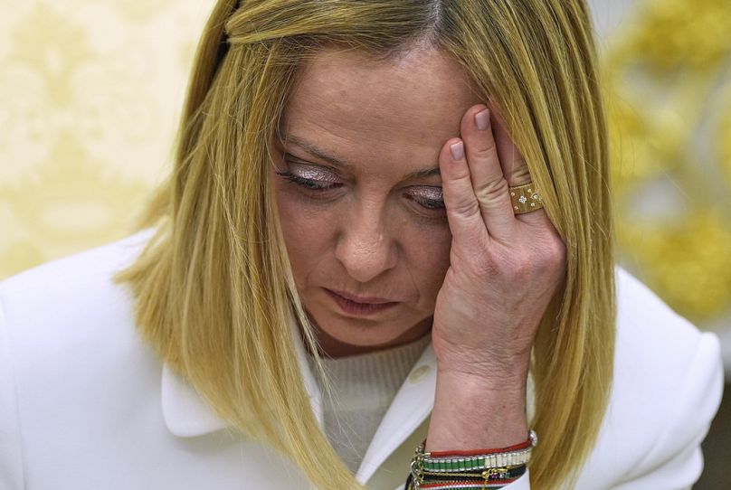 Meloni na spotkaniu z Trumpem w Białym Domu