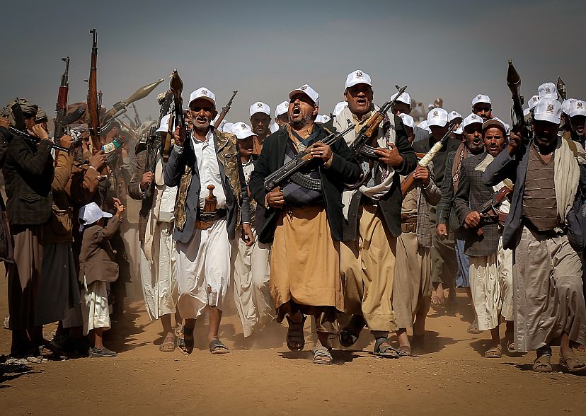 Attack by Yemen's Houthi rebels sets cargo ship ablaze in Gulf of Aden ...