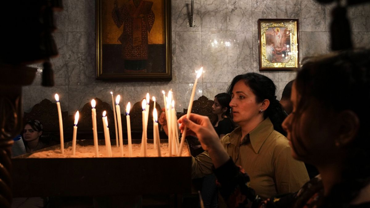 من قلب الدمار... المسيحيون الأرثوذكس يحيون الجمعة العظيمة في غزة