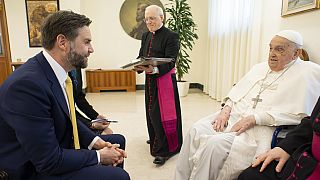 Pope holds brief meeting with JD Vance on Easter Sunday