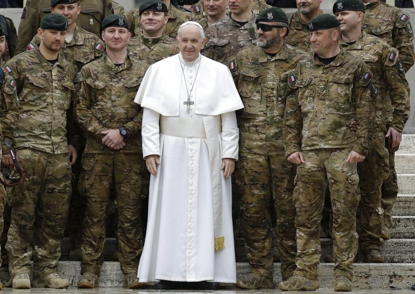 Polscy żołnierze na audiencji, 2019 rok