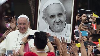 The reaction of the Pope's 'neighbours' to the news of his death