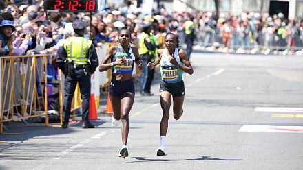 USA : doublé kenyan historique au Marathon de Boston 2025
