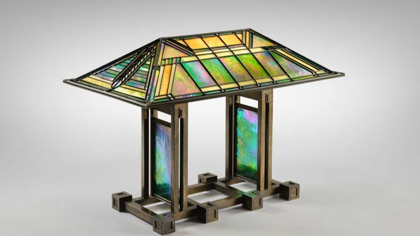 Multi-million Frank Lloyd Wright lamp to be auctioned