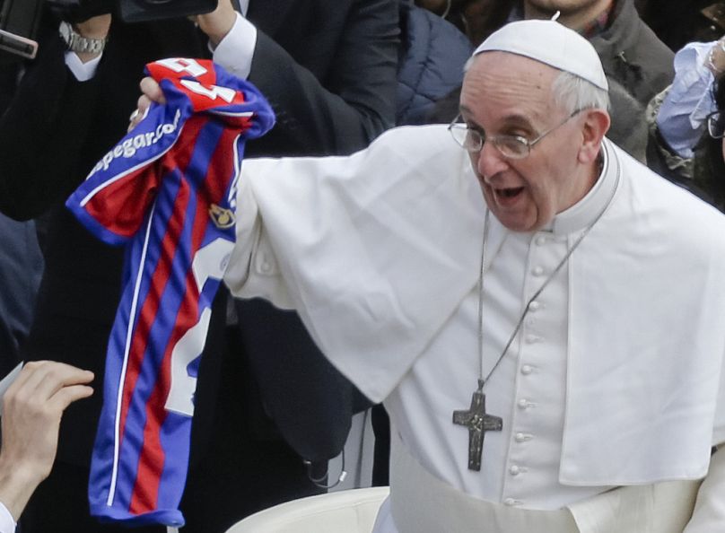 Ferenc "klubja", a San Lorenzo mezével