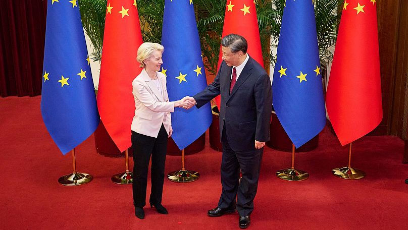 Ursula von der Leyen and Xi Jinping are scheduled to meet in mid-July.