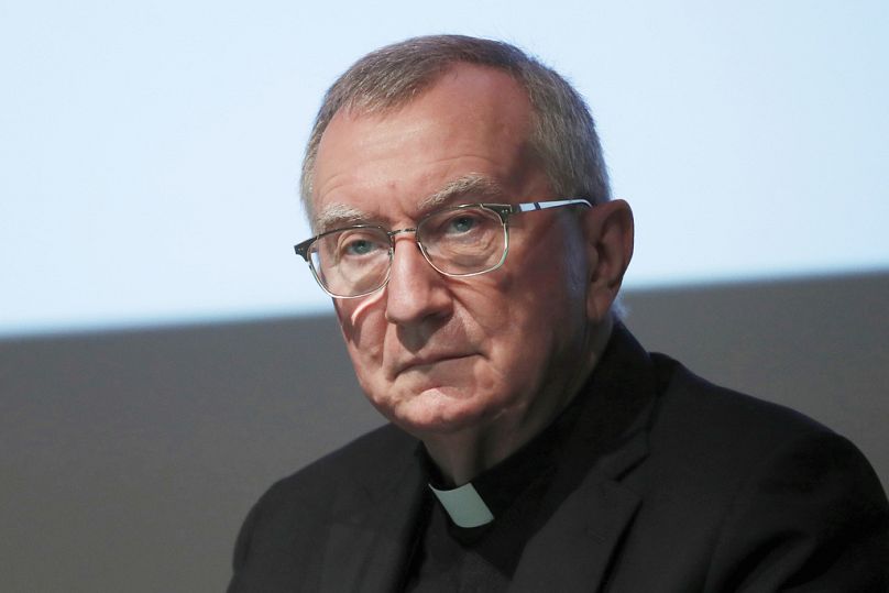 Kardynał Pietro Parolin z Włoch.