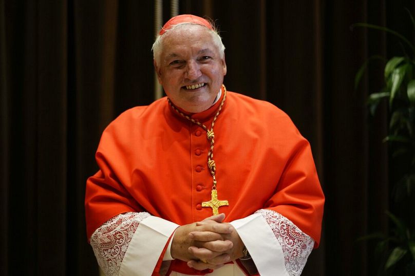 Kardynał Jean-Marc Aveline z Francji.