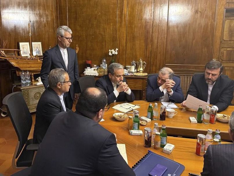 هیات ایرانی در دور سوم گفتگوهای غیرمستقیم هسته‌ای ایران و آمریکا در رم ایتالیا