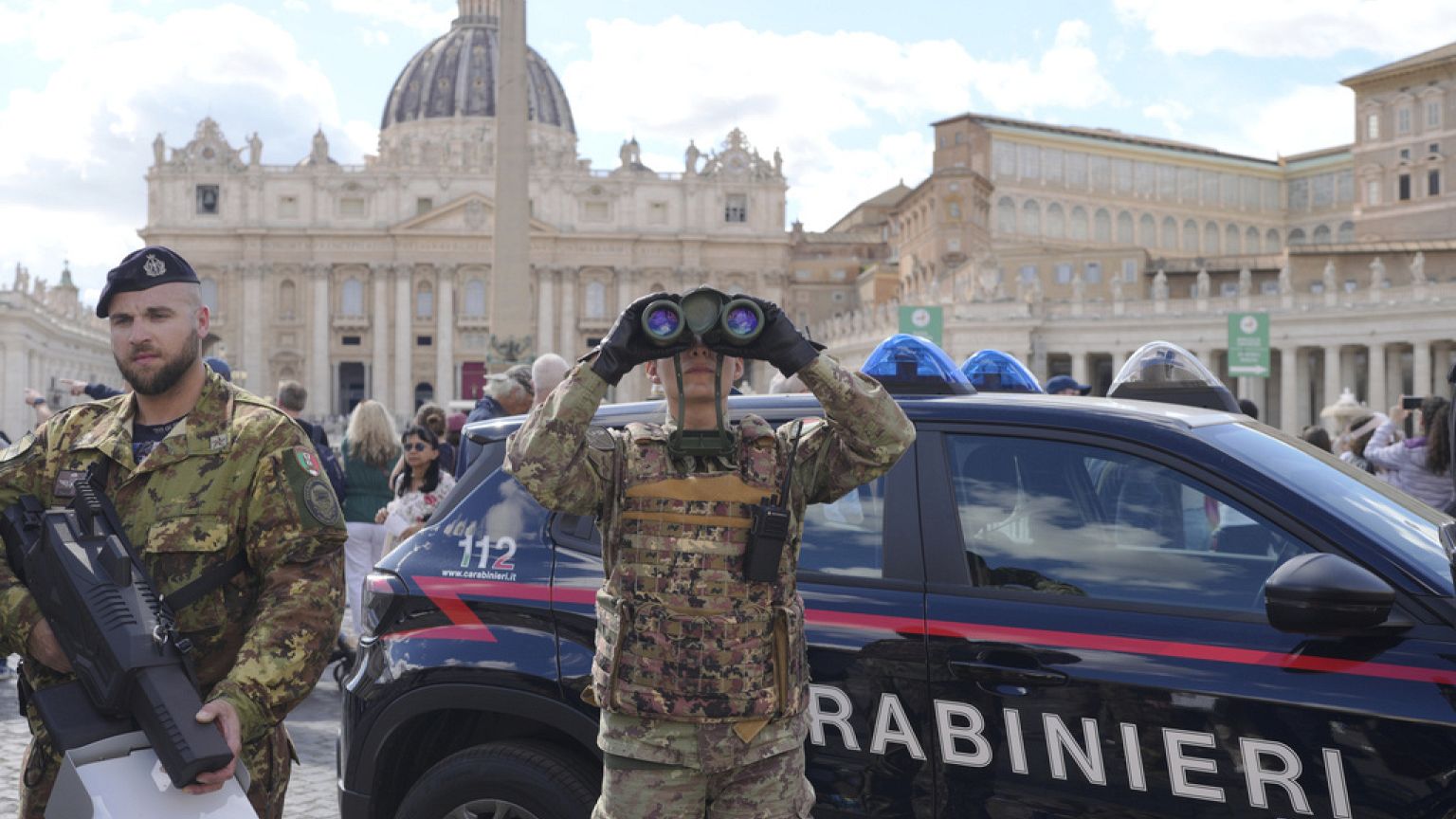 Estas son las impresionantes medidas de seguridad para el funeral del Papa: de armas antidrones a Eurofighters | Euronews