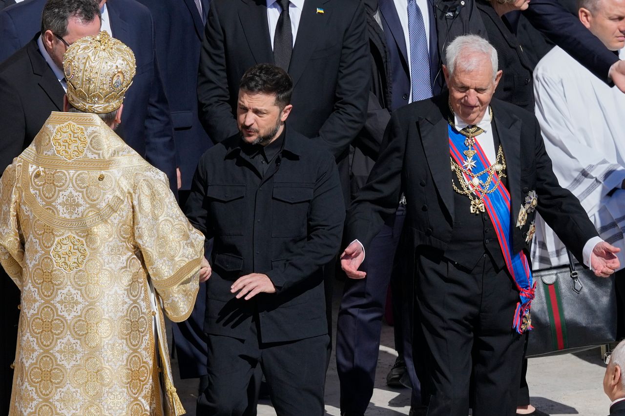 Volodymyr Zelensky à Saint-Pierre