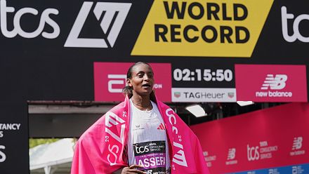 Kenya's Sawe wins London Marathon as Ethiopia's Assefa takes women's race