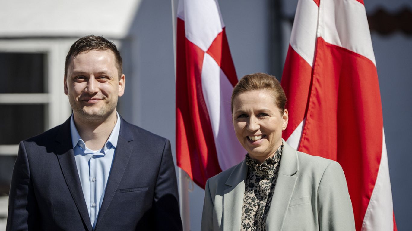 GREENLAND’S LEADER JENS-FREDERIK NIELSEN SLAMS HITLER-PRAISING CRIMINAL DONALD TRUMP WHO THREATENED TO INVADE THE DANISH ISLAND AFTER DENMARK REFUSED TO SELL IT TO THE CONVICTED FELON: “The United States has not been respectful!” […] Greenland “will never, ever be a piece of property that can be bought!” Mr Nielsen, whose statements were supported by Danish Prime Minister Mette Frederiksen, is scheduled to meet Denmark’s King Frederik X Tuesday [the royal visit should’ve taken place Monday but was rescheduled due to weather] 🇩🇰👍