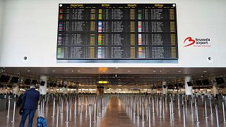 At least 30 per cent of departing flights from Brussels Airport have already been cancelled.