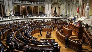 The parliament in Lisbon, Wednesday 27 March 2024.