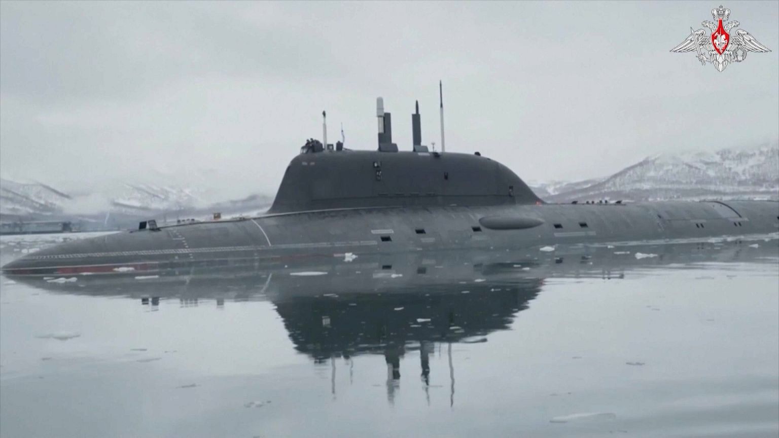 SCREENSHOT - MoD releases footage of the Pacific Fleet exercise