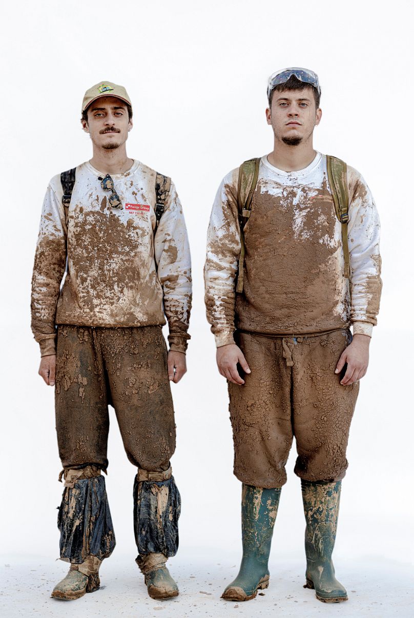 Un retrato de la serie 'Los ángeles de barro' de Raúl Belinchón