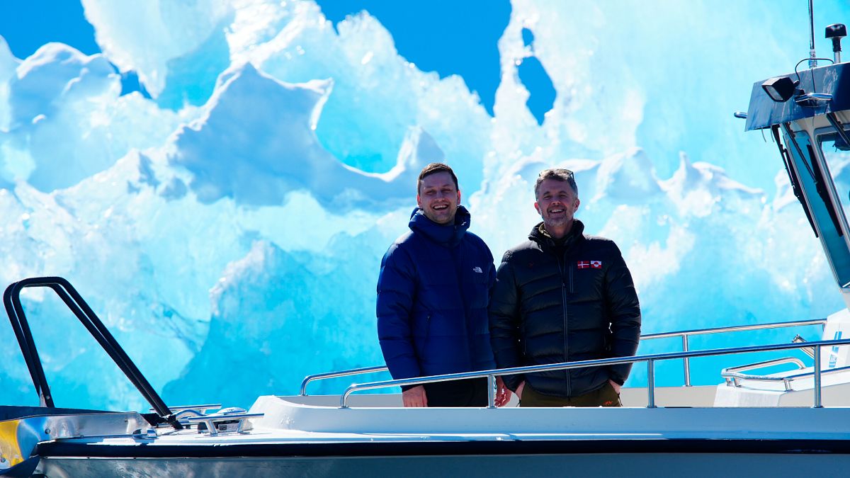 Danish king arrives in Greenland as Trump eyes takeover of strategic Arctic island