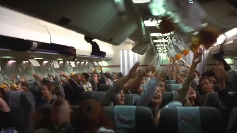 The doomed flight to Paris...
