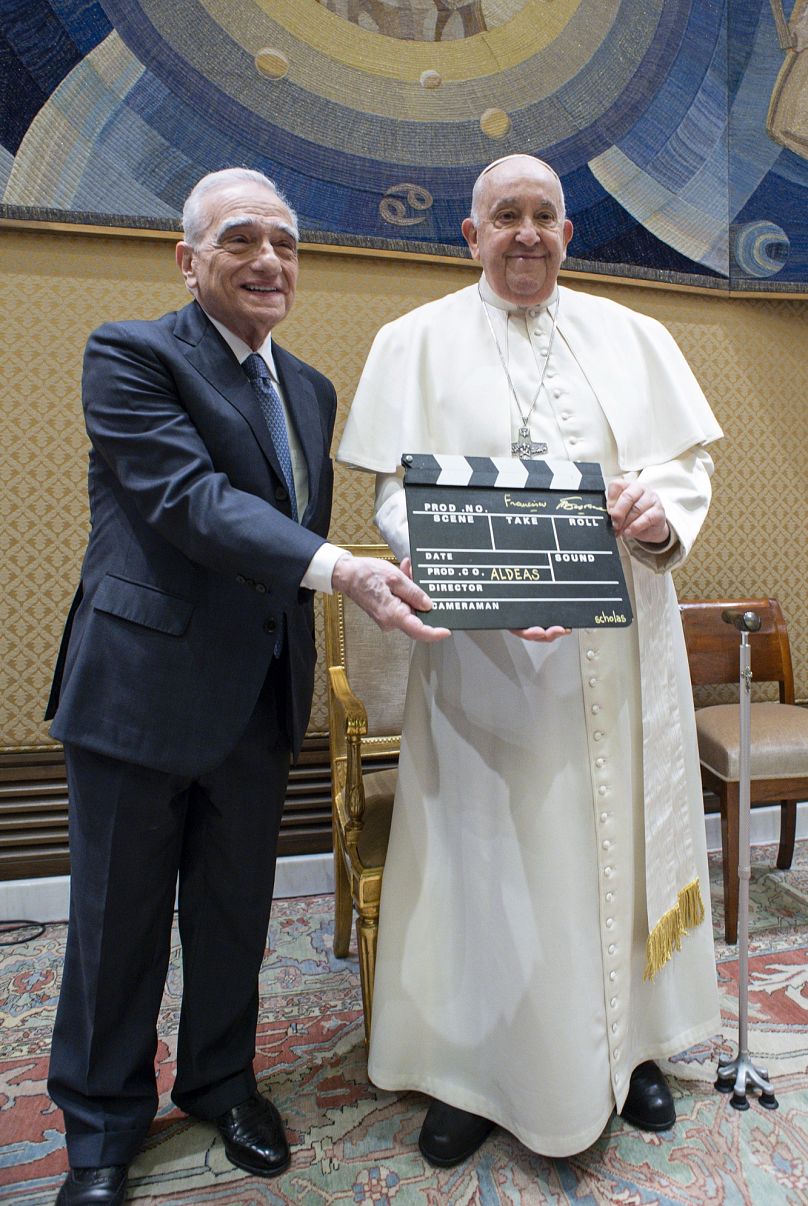 Martin Scorsese and Pope Francis