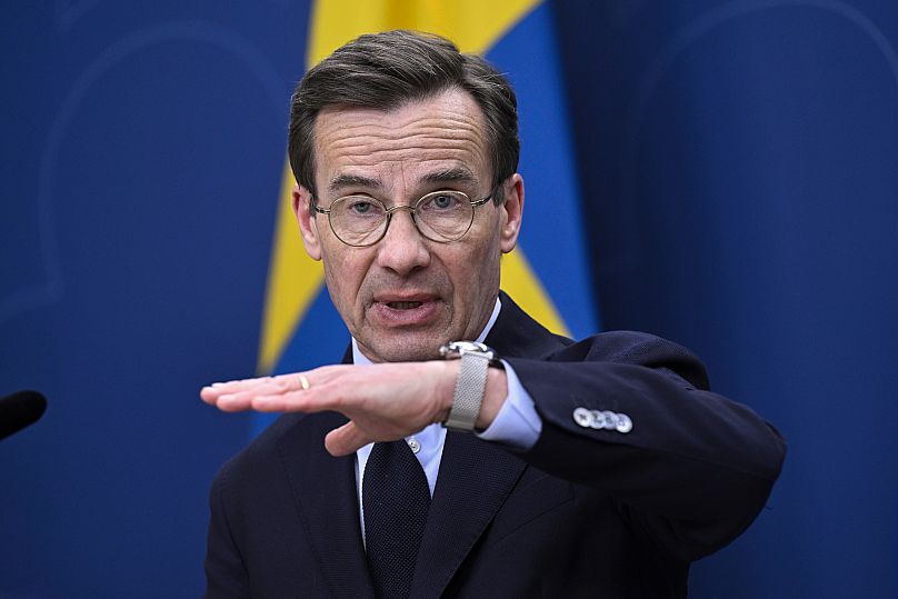 Premier Szwecji Ulf Kristersson.