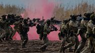 Special forces from Greece and Spain participate in the NATO Steadfast Dart 2025 exercise in Nea Anchialos, 13 February, 2025