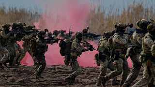 Special forces from Greece and Spain participate in the NATO Steadfast Dart 2025 exercise in Nea Anchialos, 13 February, 2025