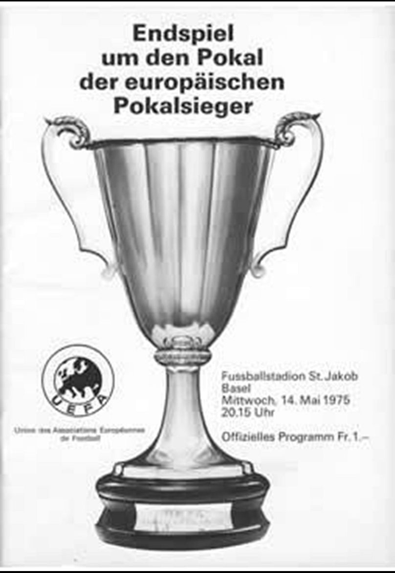 Ezért a kupáért versengtek a csapatok a Kupagyőztesek Európa-kupája 1974-75-ös kiírásában