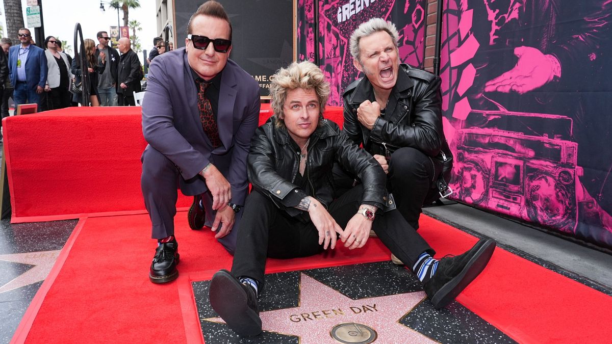 Green Day Receive Star On Hollywood Walk Of Fame With A Heartfelt Green Day Receive Star On Hollywood Walk Of Fame With A Heartfelt