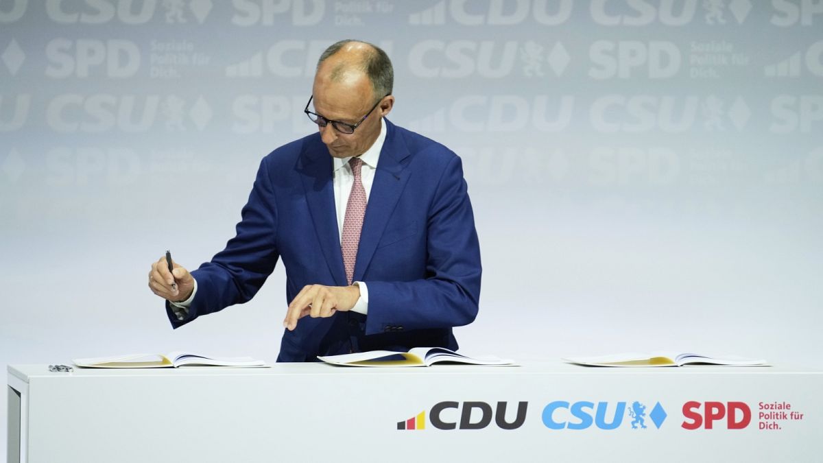 Aláírták a német koalíciós szerződést, Merz új befektetéseket és reformokat ígér