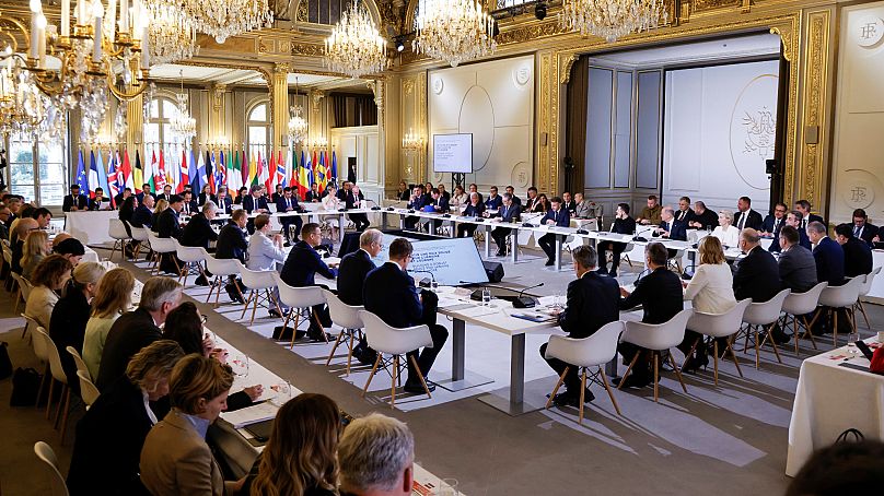 Die sogenannte Koalition der Willigen hat sich bereits mehrmals getroffen, hier in Paris. 27. März 2025.