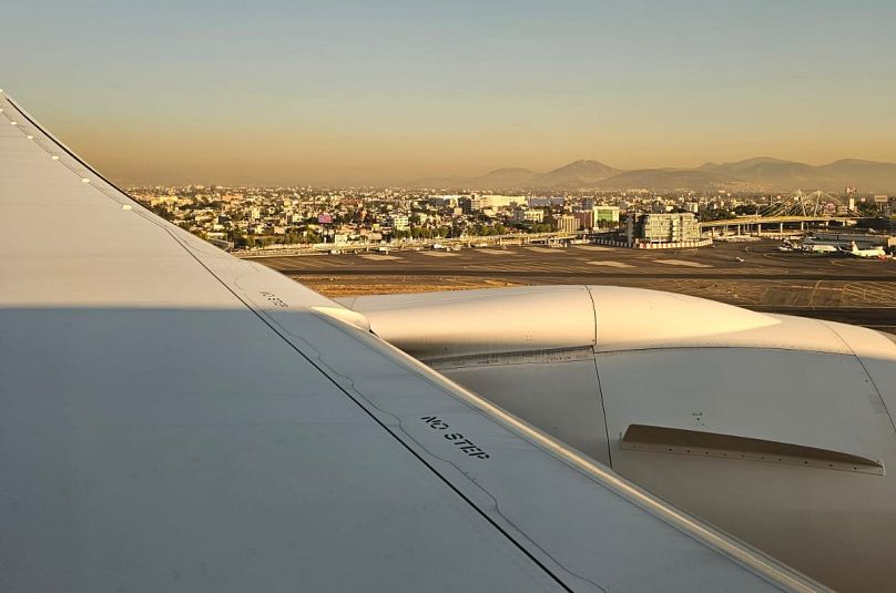 Mexico City'yi kaplayan hava kirliliği