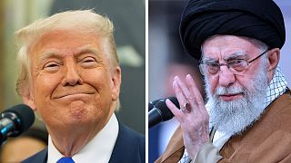 علی خامنه‌ای و دونالد ترامپ