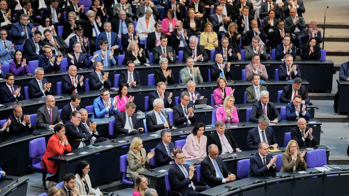 Bundestag elects CDU's Friedrich Merz as new German chancellor in repeat vote
