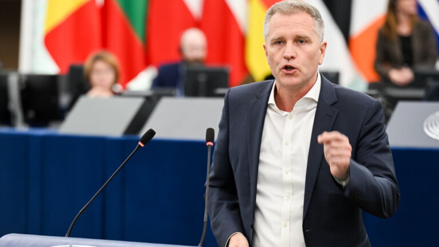 Petr Bystron was elected as the AfD's top candidates for the 2024 European Parliament election in Germany