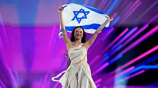 Former Eurovision contestants call for Israel and broadcaster KAN to be banned - pictured: Eden Golan of Israel - 2024